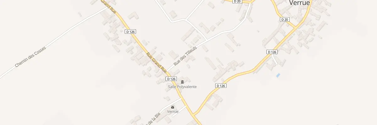 Plan du 3 Rue des Tilleuls à Verrue