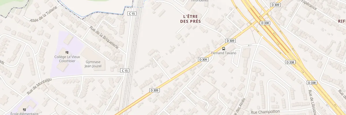Plan du 32 Rue de Sablé au Mans