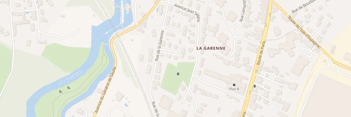 Plan du 6 Imp des Abeilles à Gond-Pontouvre