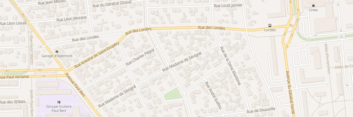 Plan du 37 Rue Madame de Sévigné au Havre