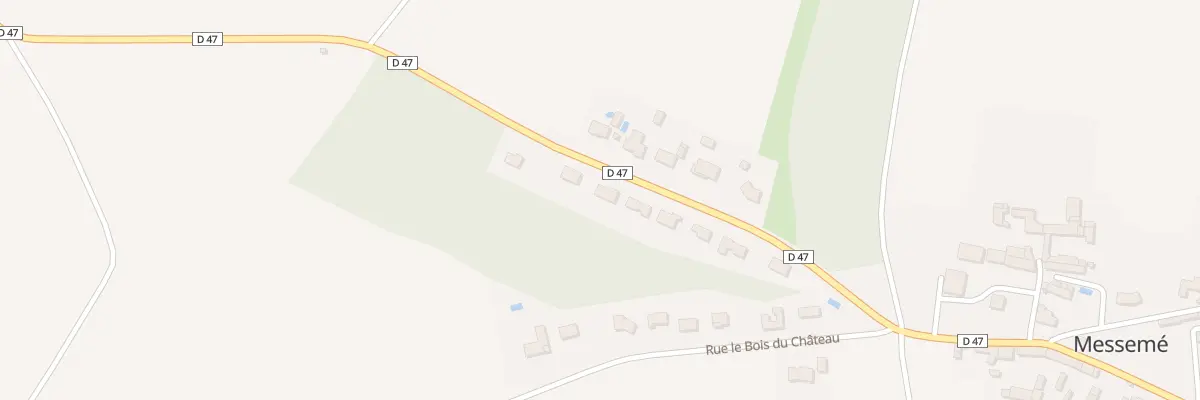 Plan du 11 Rue de Sammarcolles à Messemé