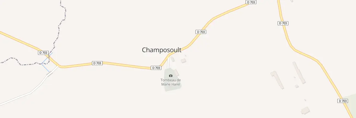 Plan du 9 Le Bourg à Champosoult