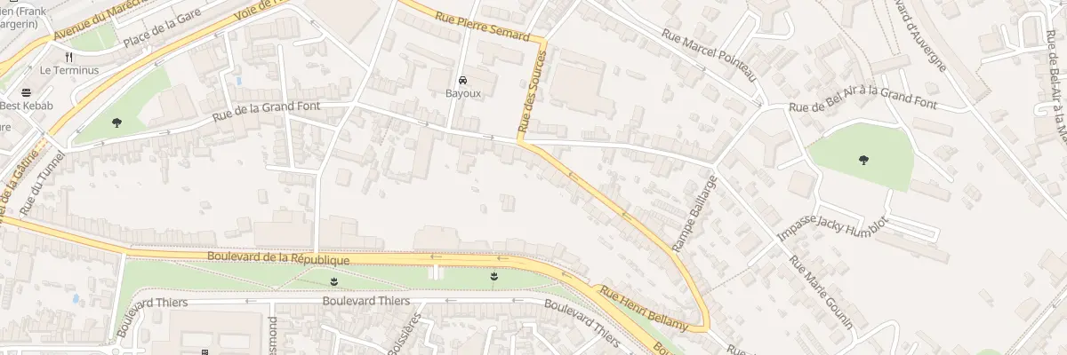 Plan du 5 Rue Henri Bellamy à Angoulême