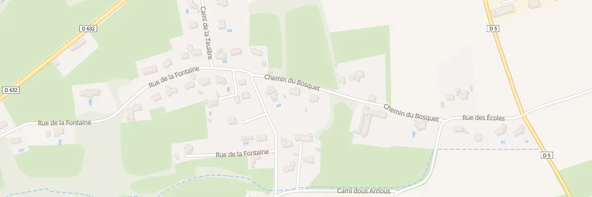 Plan du 6 Che du Bosquet à Pouyastruc