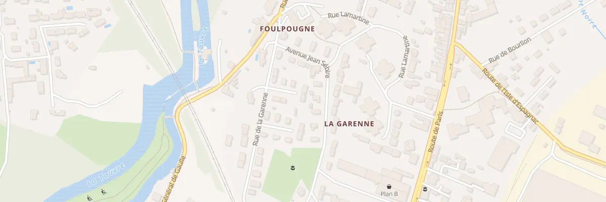 Plan du 6 Imp des Fourmis à Cognac
