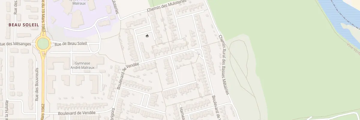Plan du 64 Bd de Vendée à Allonnes