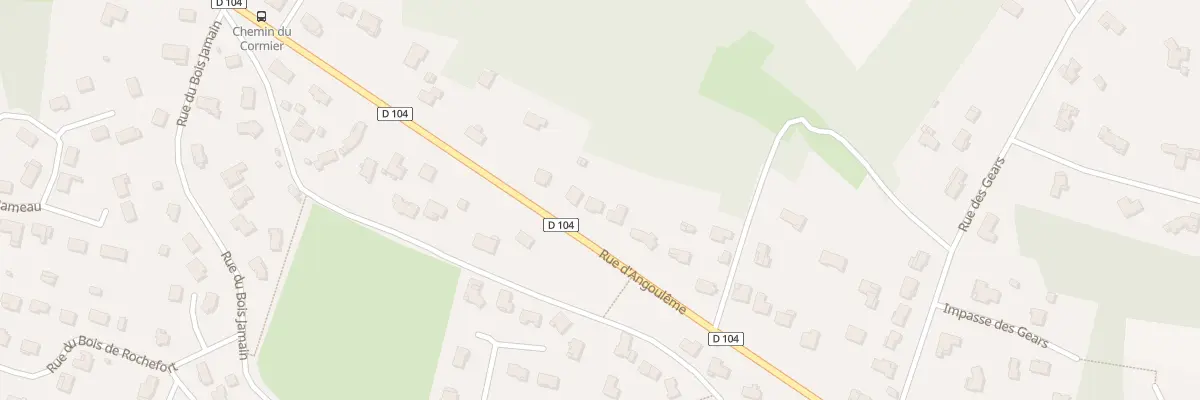 Plan du 55 Rue d’Angoulême à Puymoyen