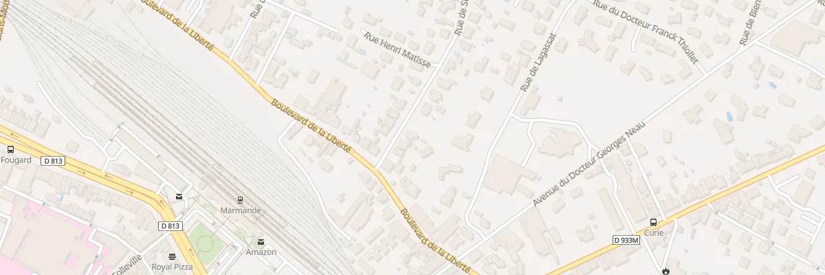 Plan du 8 Rue de Sigalas à Marmande