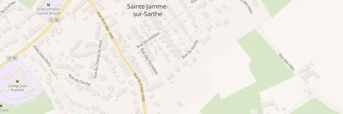 Plan du 18 Rue des Rossignols à Sainte-Jamme-sur-Sarthe