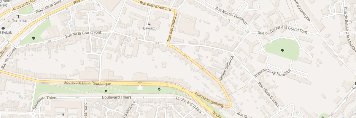 Plan du 11 Rue Henri Bellamy à Angoulême