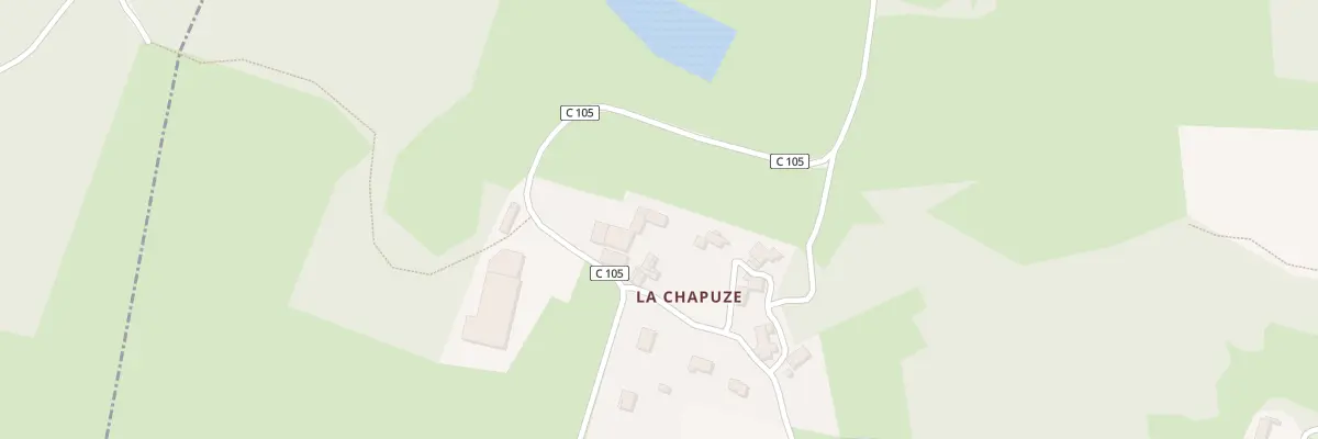Plan du 597 Rte de la Chapuze à Torsac