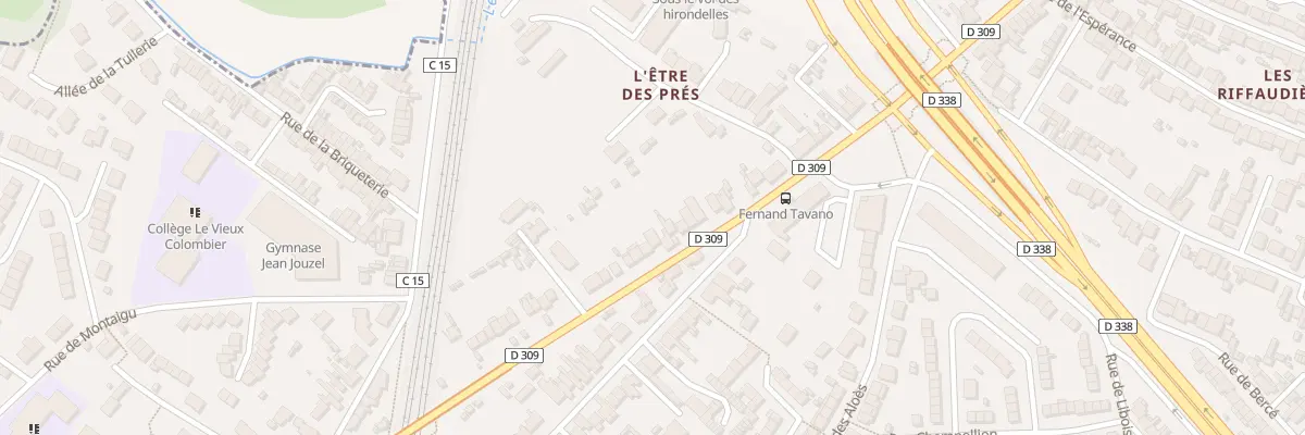 Plan du 22 Rue de Sablé au Mans