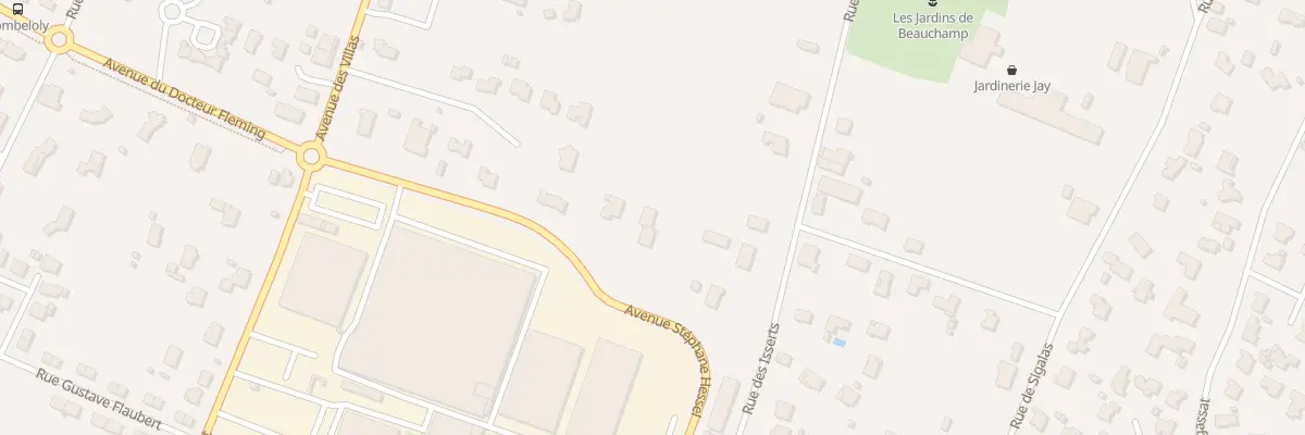 Plan du 85 Rue des Isserts à Marmande