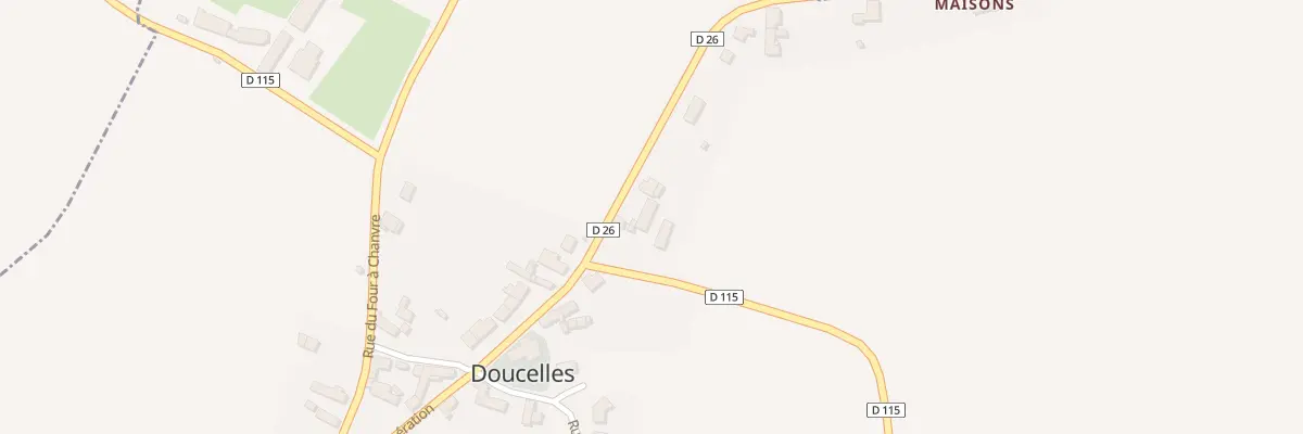 Plan du 5023 Saint Aignan à Doucelles