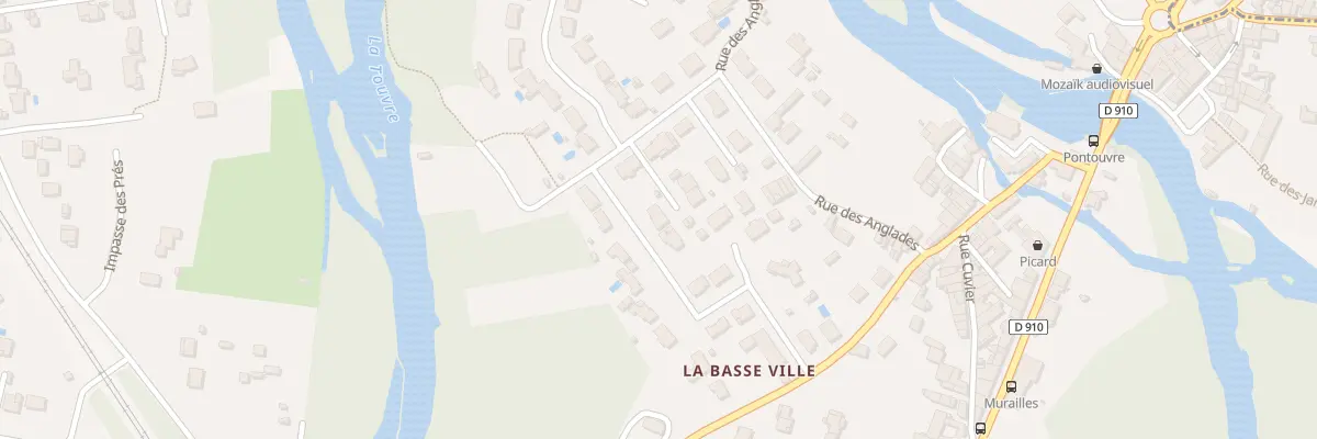 Plan du 18 Rue des Granges à Gond-Pontouvre