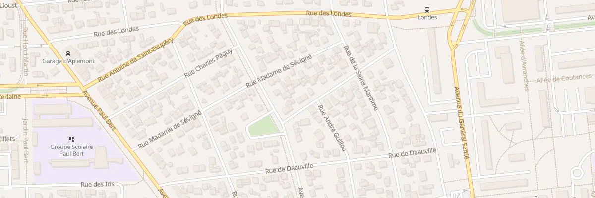 Plan du 3 Rue de Montgeon au Havre