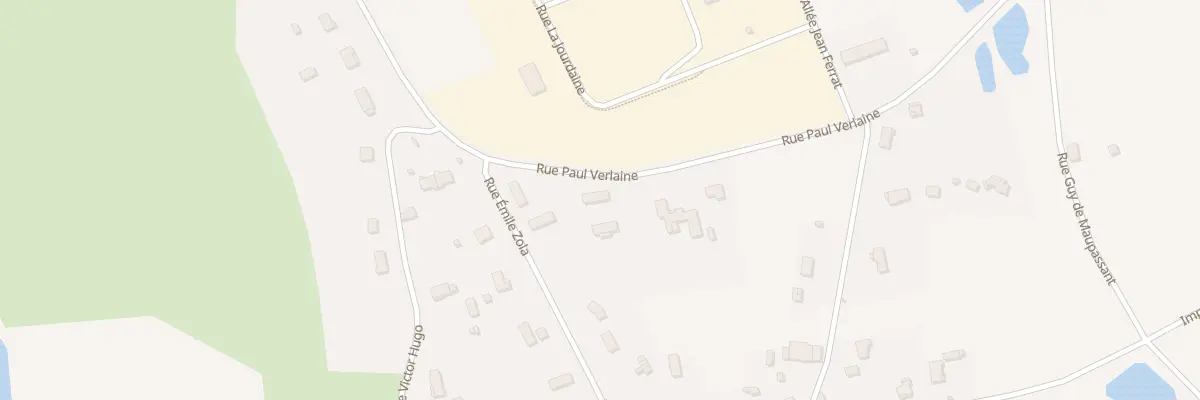 Plan du 1 Rue Paul Verlaine à Montpon-Ménestérol
