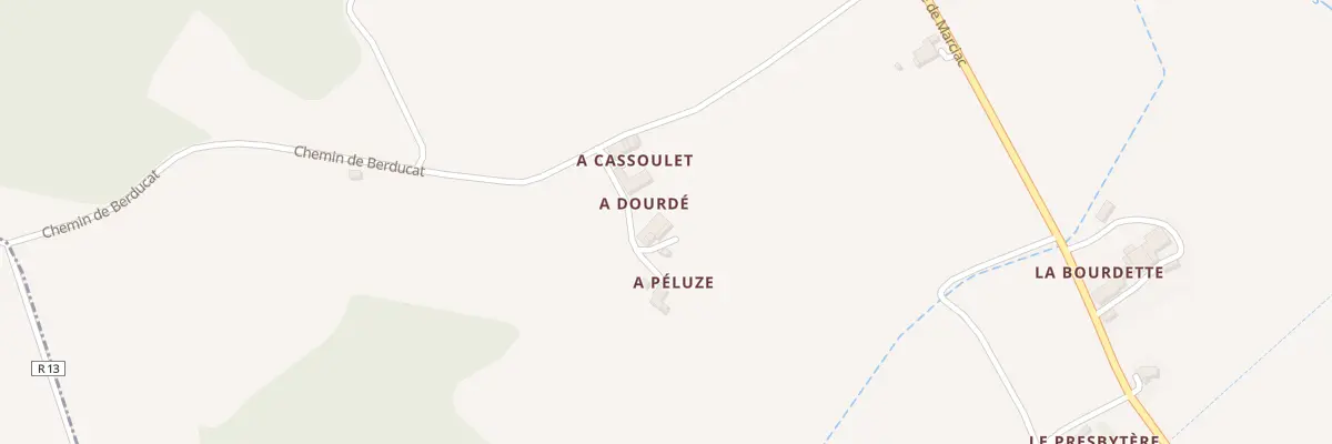 Plan du 5010 A Dourde à Ricourt