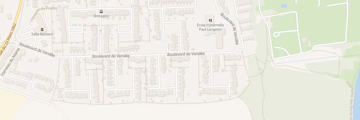 Plan du 125 Bd de Vendée à Allonnes