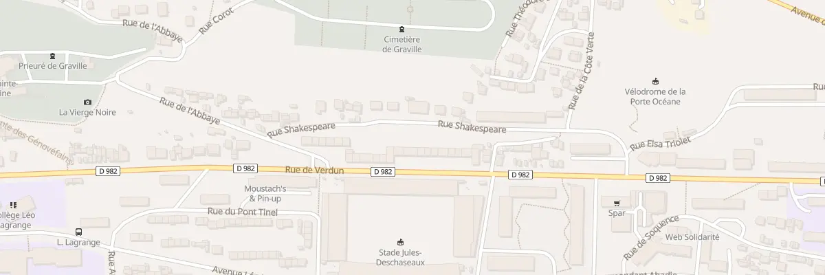 Plan du 317 Rue de Verdun au Havre