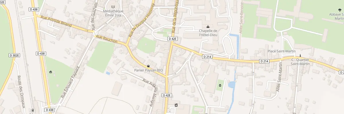 Plan du 13 Rue du Général Leclerc à Sées
