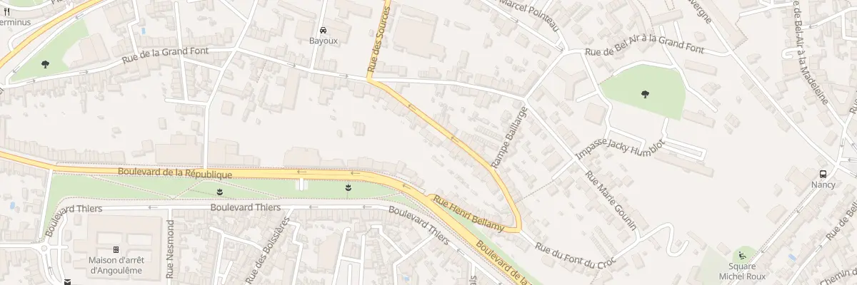 Plan du 41 Rue Henri Bellamy à Angoulême