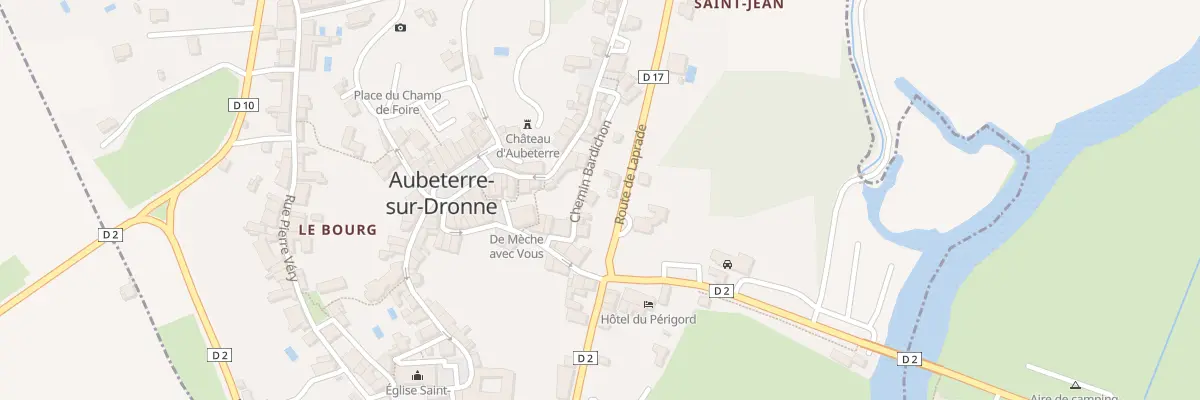 Plan du 5088 Rue Barbichon à Aubeterre-sur-Dronne