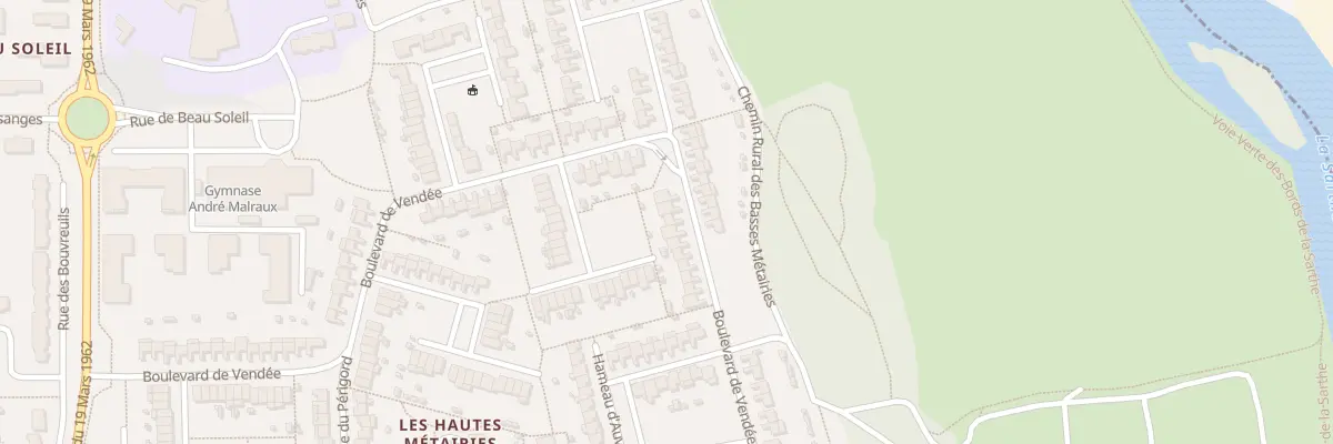 Plan du 78 Bd de Vendée à Allonnes