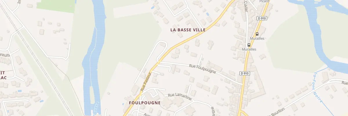 Plan du 58 Rue Pasteur à Gond-Pontouvre