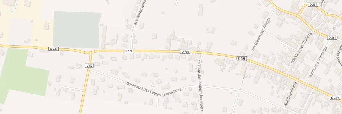 Plan du 85 Rue des Bouviers à Mansle-les-Fontaines