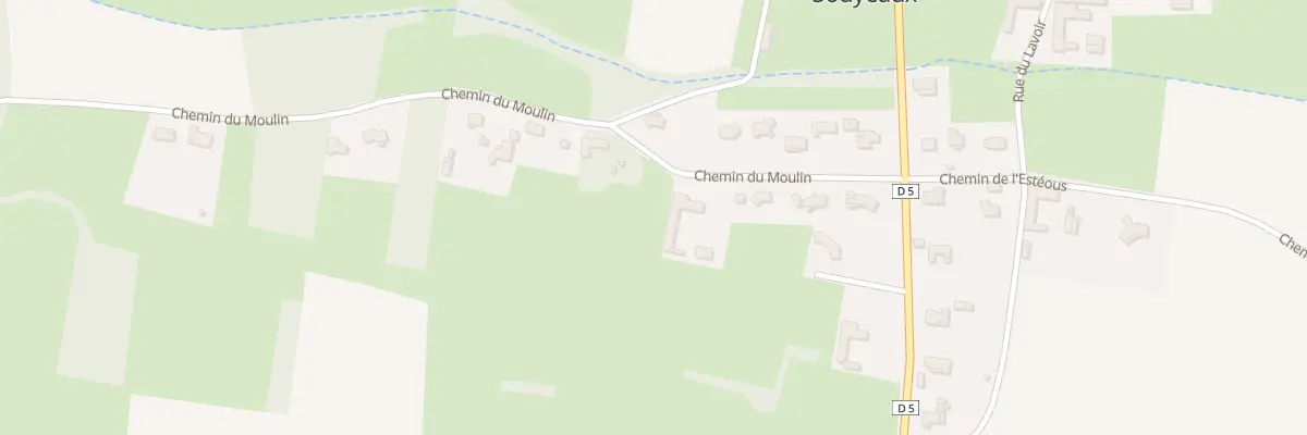 Plan du 7B Che du Moulin à Souyeaux