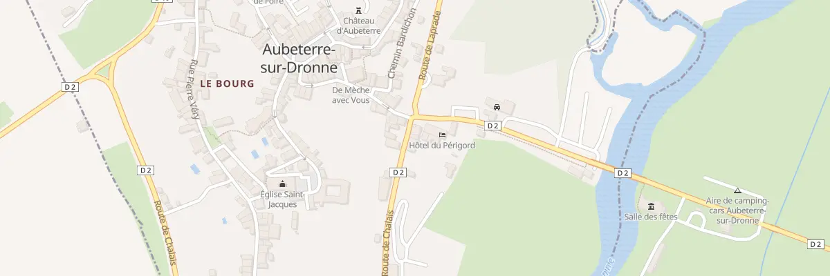 Plan du 5102 Le Bourg à Aubeterre-sur-Dronne