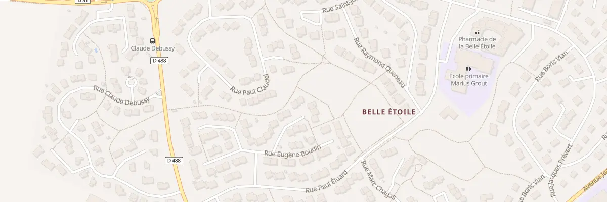 Plan du 44 Rue Eugène Boudin à Montivilliers