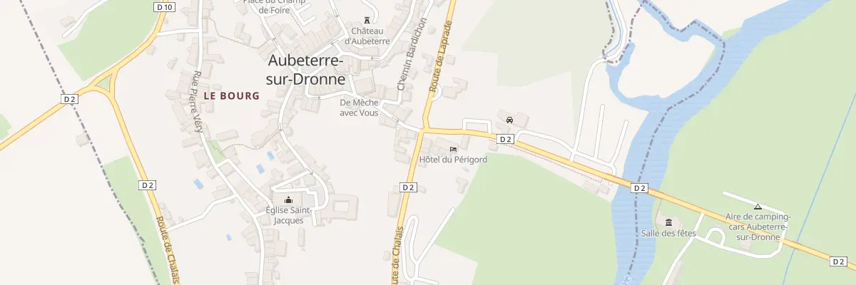 Plan du 5101 Quartier de Plaisance à Aubeterre-sur-Dronne