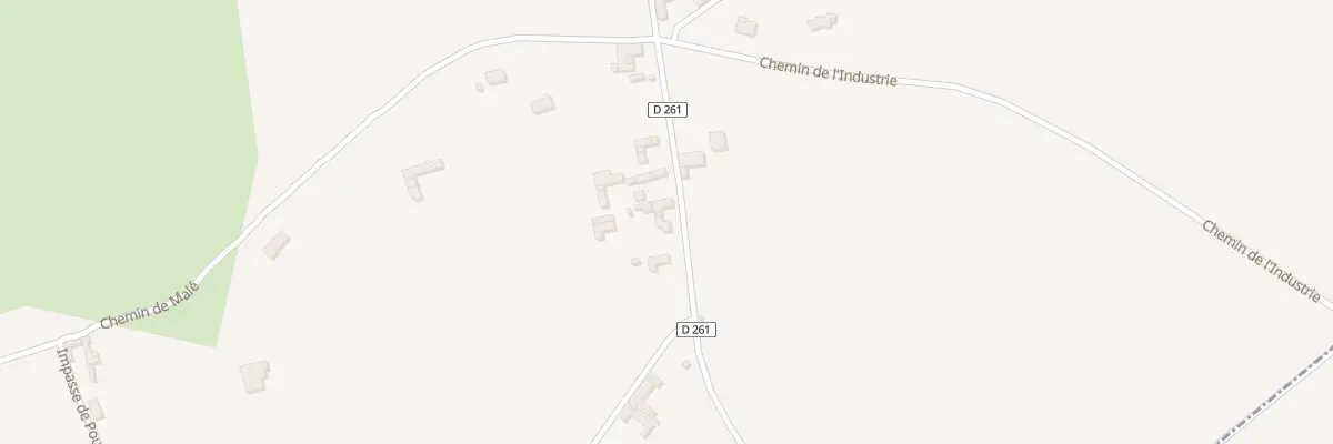 Plan du 28 Rte de Villecomtal à Haget