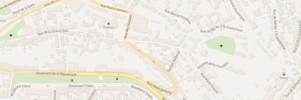 Plan du 6 Rue Henri Bellamy à Angoulême