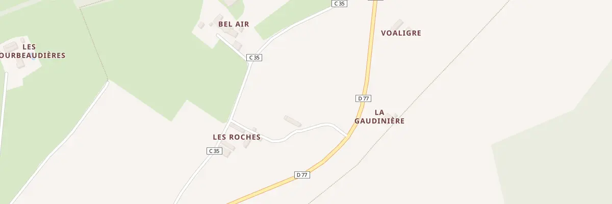 Plan du 5177 Les Roches à Requeil