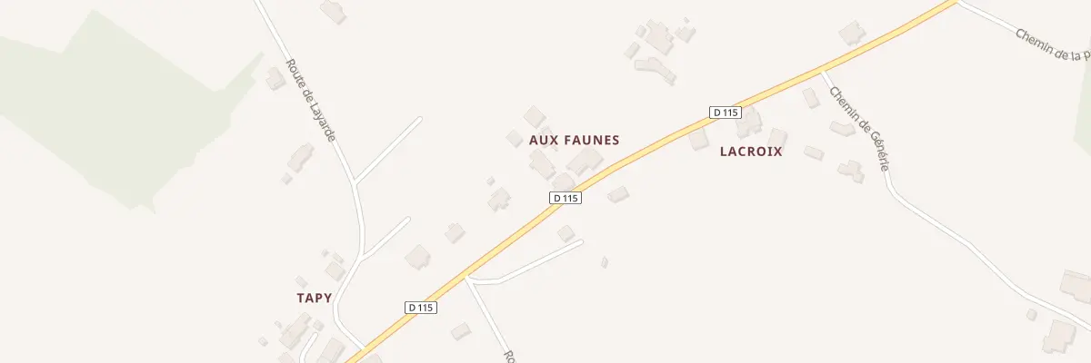 Plan du 1643 Rte de Saint Sauveur à Mauvezin-sur-Gupie
