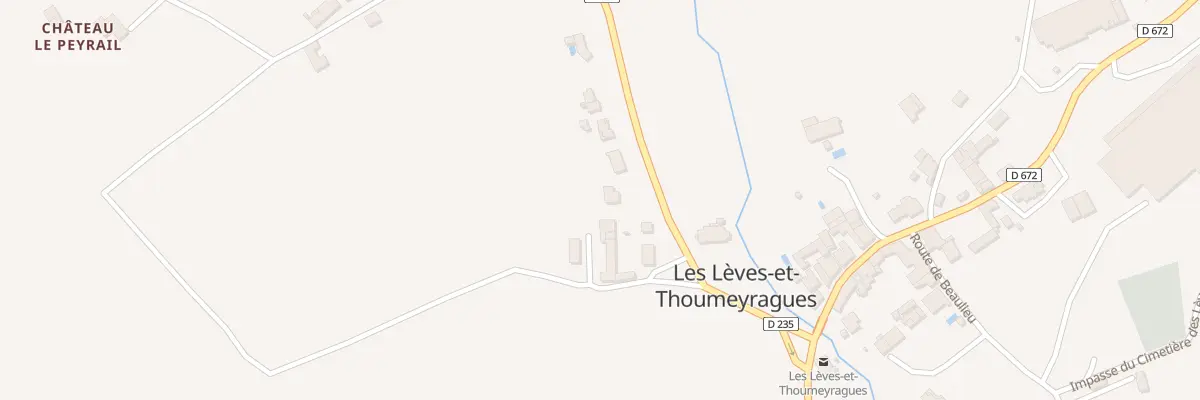 Plan du 54A La Mairie aux Lèves-et-Thoumeyragues