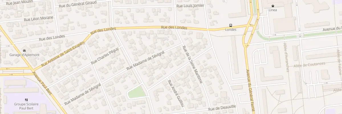Plan du 42 Rue Madame de Sévigné au Havre