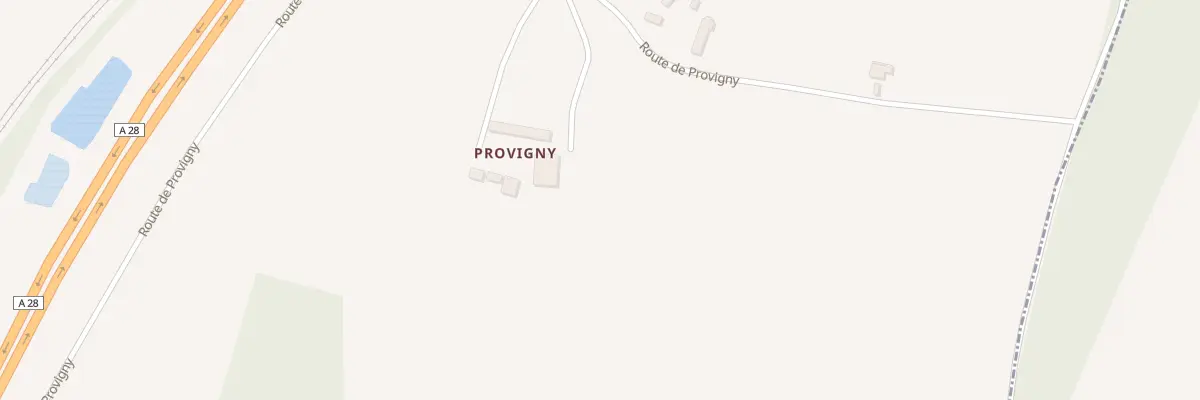 Plan du 2 Rte de Provigny à Neauphe-sous-Essai