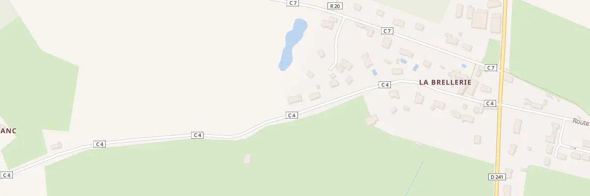 Plan des Trois Sonnettes à Souillé