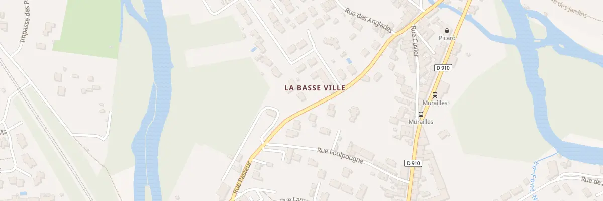 Plan du 43 Rue Pasteur à Gond-Pontouvre