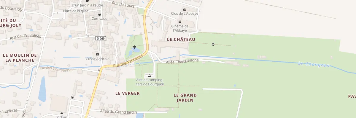 Plan du 1 All Charlemagne à Bourgueil