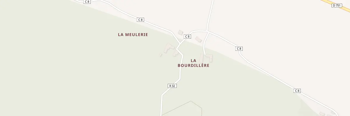 Plan du 6 La Bourdilliere à Cinais