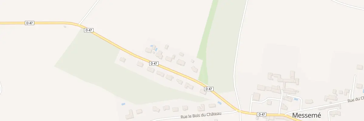 Plan du 4 Rue de Sammarcolles à Messemé