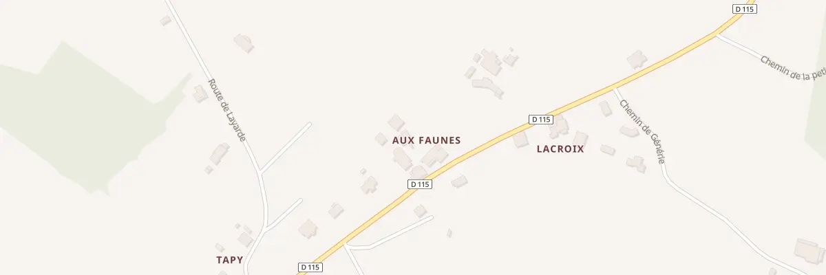 Plan du 9006 Aux Faures à Mauvezin-sur-Gupie