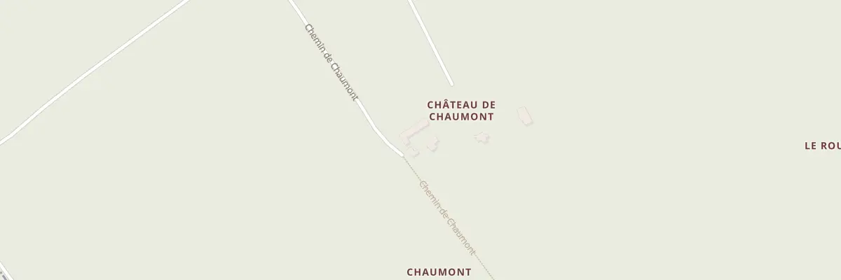 Plan du 291 Che de Chaumont à Gizeux