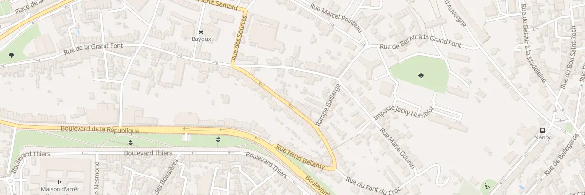 Plan du 12 Rue Henri Bellamy à Angoulême