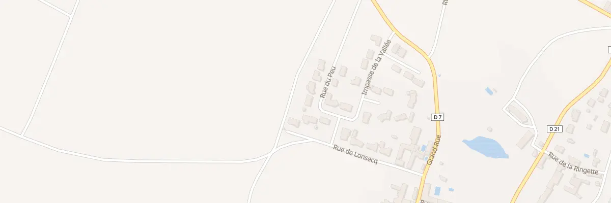 Plan du 5 Rue du Peu à Villiers